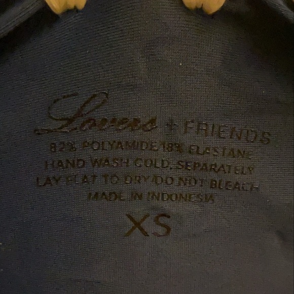 Lovers + Friends Swim Lovers Friends Adrift Swimsuit In Jeans Xs